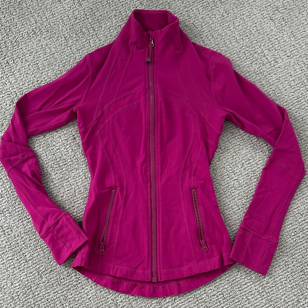 Women's Fuchsia Lululemon Define Jacket